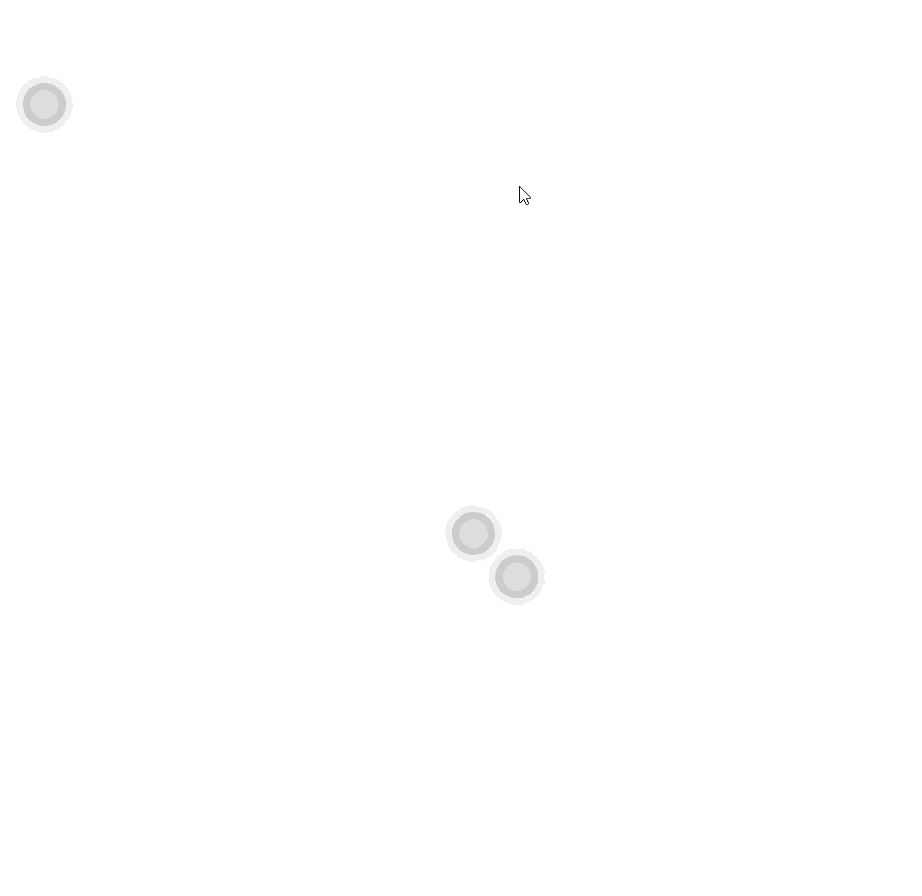 I change the number of dots in the code.